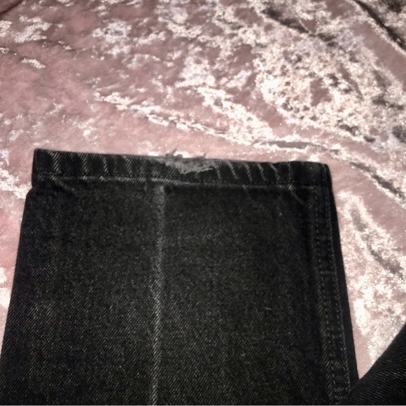 Vtg 80s/90s Rocky Mountain Black Denim High-Waist Goth/Grunge Pin-Up Mom Jeans - Picture 3 of 15